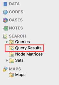 Manage query results